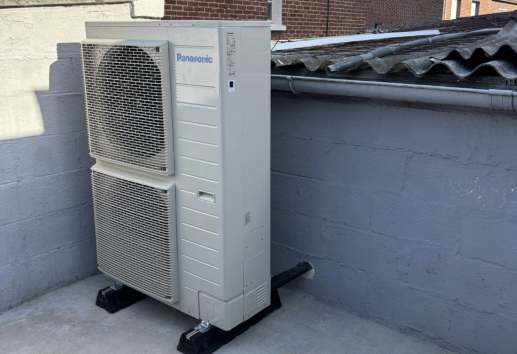 Unite exterieure de pompe a chaleur