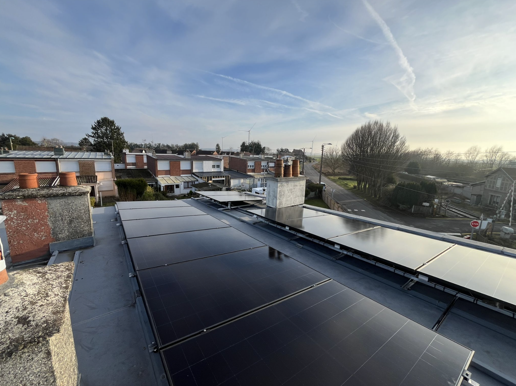 Panneaux photovoltaïques autour de Douai à Dechy