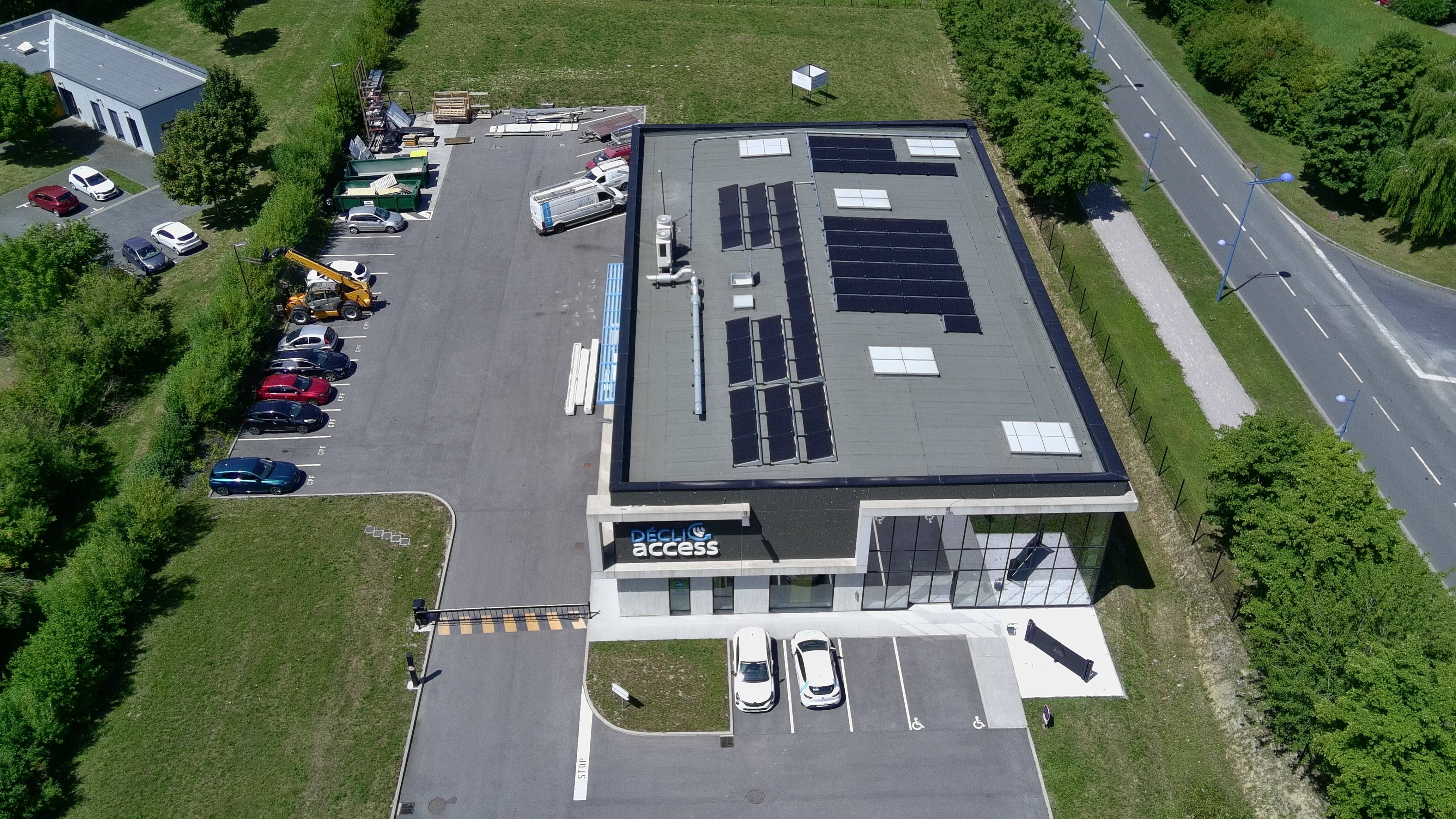 Panneaux photovoltaïques autour de Douai à Flers-en-Escrebieux