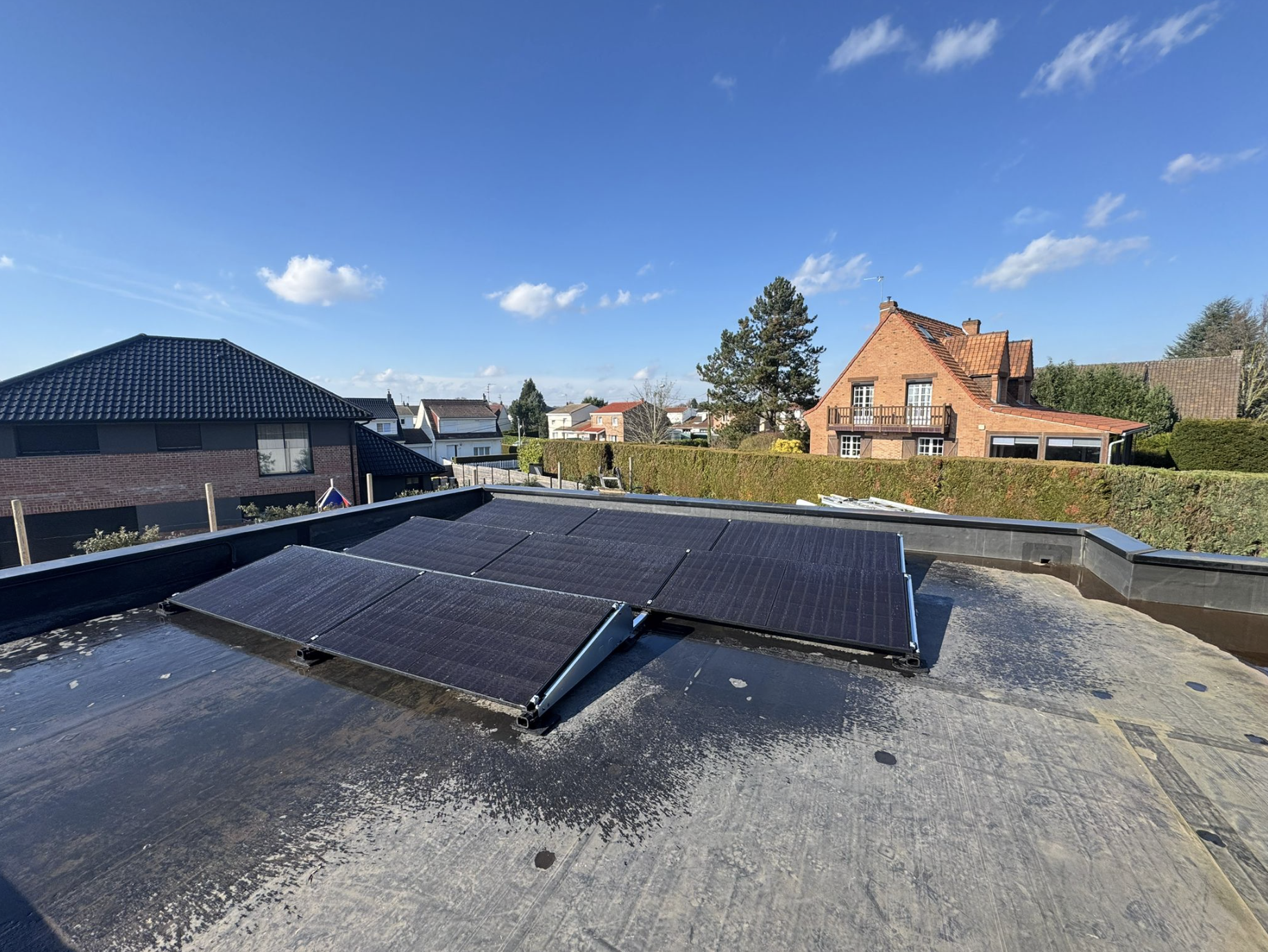 Installation photovoltaique Lumelio a Roost-Warendin