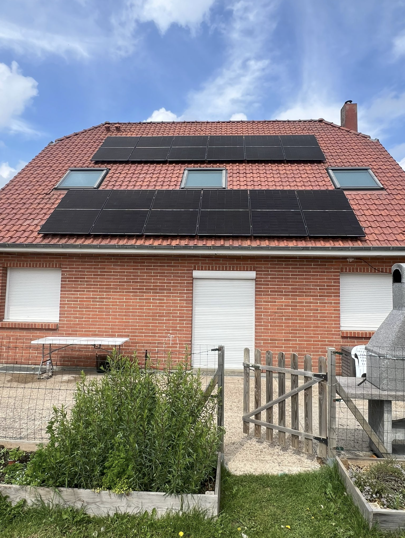 Installation photovoltaique Lumelio a Roquetoire