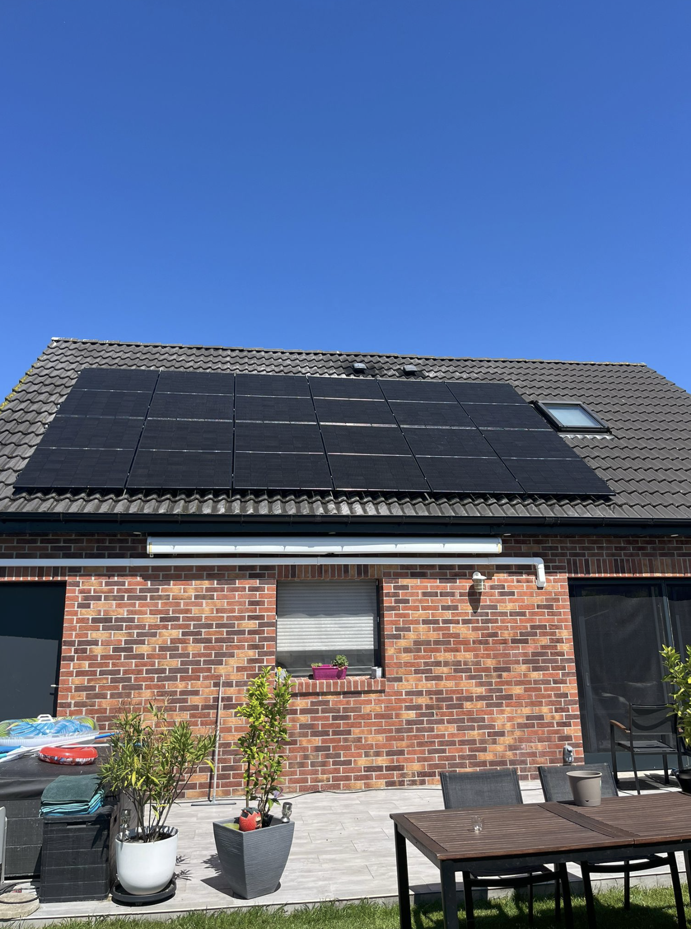 Installation photovoltaique residentielle a Pecquencourt